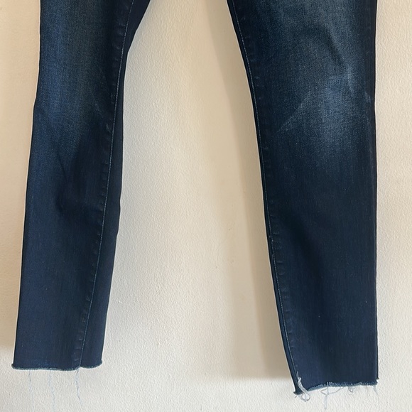 MOTHER Hight Waist Looker Ankle Fray in Night Owl - Skinny - Size 25 - Picture 11 of 17